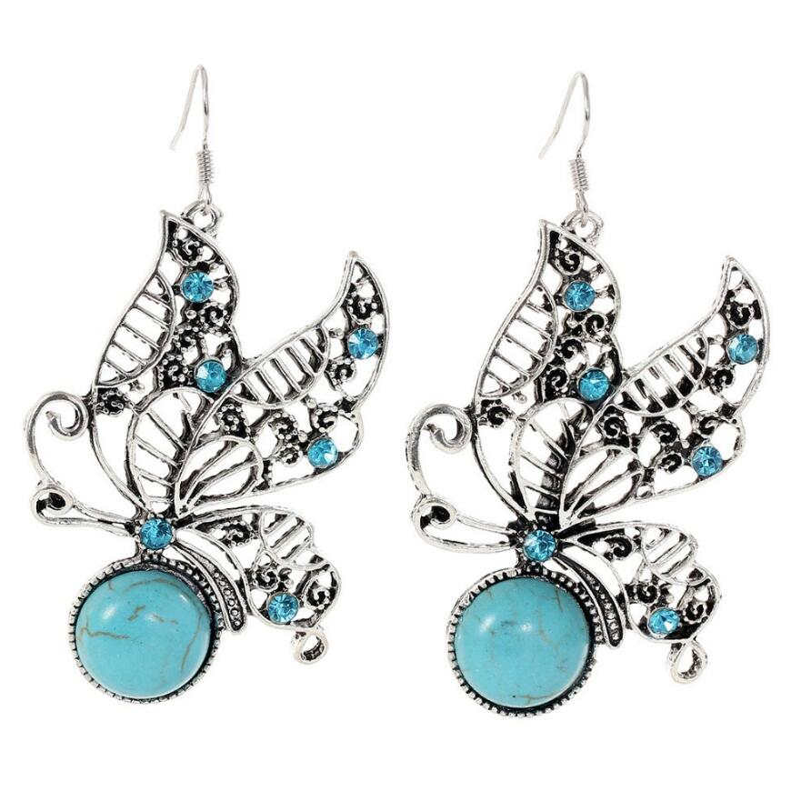 women's hollow butterfly Tibetan silver turquoise Charm earrings DYMTQE093 fashion gift national style women DIY earring
women's hollow butterfly Tibetan silver turquoise Charm earrings DYMTQE093 fashion gift national style women DIY earring
