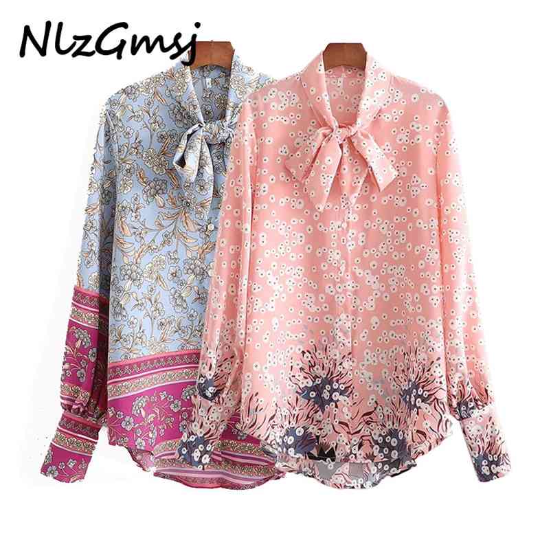 Blouse Single Breasted Print Loose Vintage Long Shirt Bow Collar Female Sleeve All-match Tops 04 210628, As picture
Blouse Single Breasted Print Loose Vintage Long Shirt Bow Collar Female Sleeve All-match Tops 04 210628, As picture