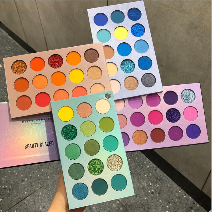 HOP Beauty Glazed Eyeshadow Palette Colorful Shadows Palett Glitter Highlighter Shimmer Make Up Pigment Matte Eye Shadow Pallete dhl, Customize
HOP Beauty Glazed Eyeshadow Palette Colorful Shadows Palett Glitter Highlighter Shimmer Make Up Pigment Matte Eye Shadow Pallete dhl, Customize