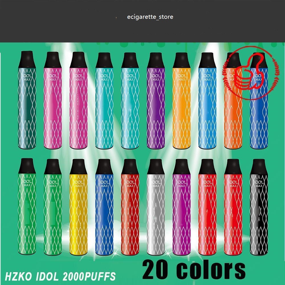 100% Original HZKO IDOL MAX 5% cigarettes Disposable Pen 2000 Pre-charged 1100 1500mAh 6.5 ml Power 7W-12W 20colors vs geek bar bang xxl gunnpod IJOY
100% Original HZKO IDOL MAX 5% cigarettes Disposable Pen 2000 Pre-charged 1100 1500mAh 6.5 ml Power 7W-12W 20colors vs geek bar bang xxl gunnpod IJOY