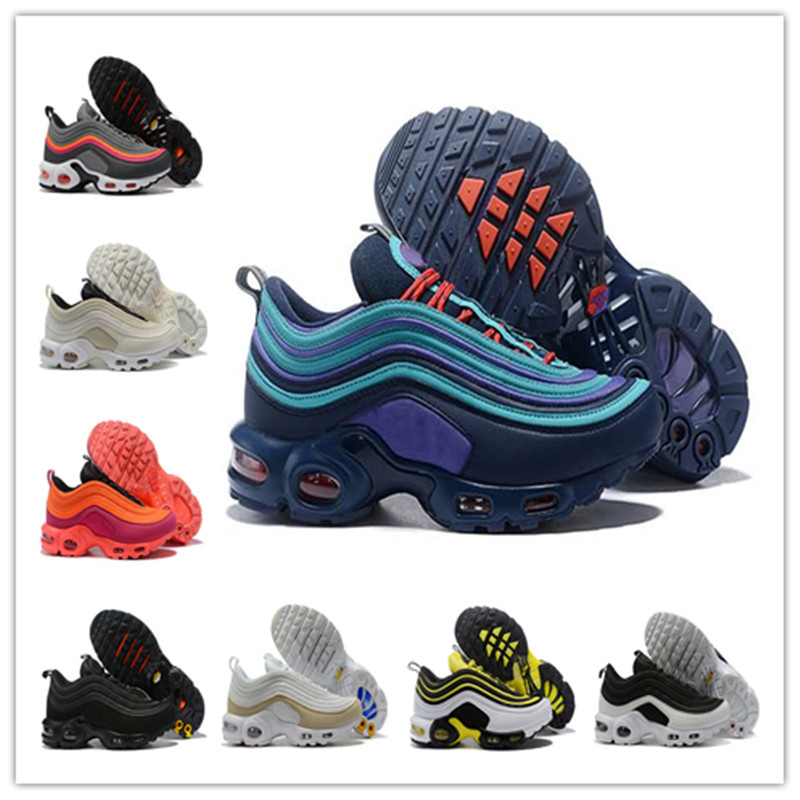 High Quality Off 97 plus tn Men Women Running Shoes OG Female Designer Sports 97s Trainers White black gray outdoor Sneakers
High Quality Off 97 plus tn Men Women Running Shoes OG Female Designer Sports 97s Trainers White black gray outdoor Sneakers