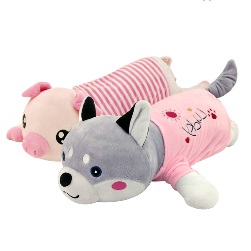 Cartoon creative cute pet animal hungry pillow toy huskies small powder pig striking sleeping pillow gift
Cartoon creative cute pet animal hungry pillow toy huskies small powder pig striking sleeping pillow gift
