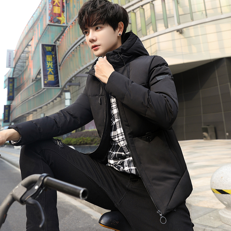 2021 New Winter Coat Men's Short Outerwear Casual Slim Stand Collar Parkas Men Cotton-padded Jacekt Plus Size Coats W1fw, Black
2021 New Winter Coat Men's Short Outerwear Casual Slim Stand Collar Parkas Men Cotton-padded Jacekt Plus Size Coats W1fw, Black