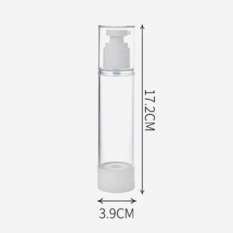 6 Pcs/Set Small Mist Spray Bottles Vacuum Emulsion Bottle Traveling on Business Bottling 100Ml Press Pump Lotion Bottle