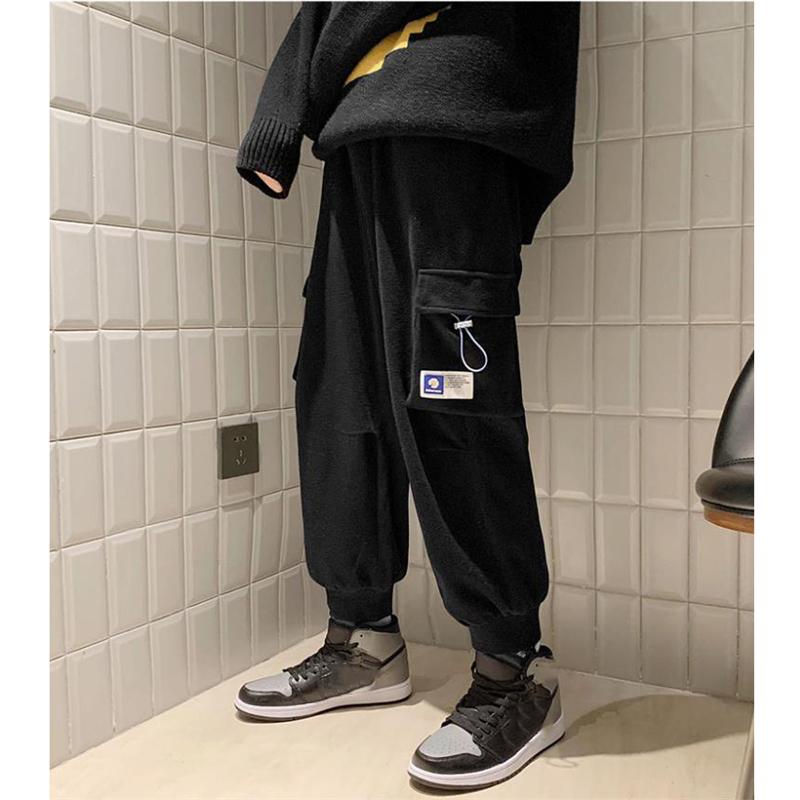 Men's Pants Cargo Men Autumn Winter Sweatpants 2021 Fashion Trendy Sport Jogger Solid Pocket Trousers Pantalones, Black
Men's Pants Cargo Men Autumn Winter Sweatpants 2021 Fashion Trendy Sport Jogger Solid Pocket Trousers Pantalones, Black