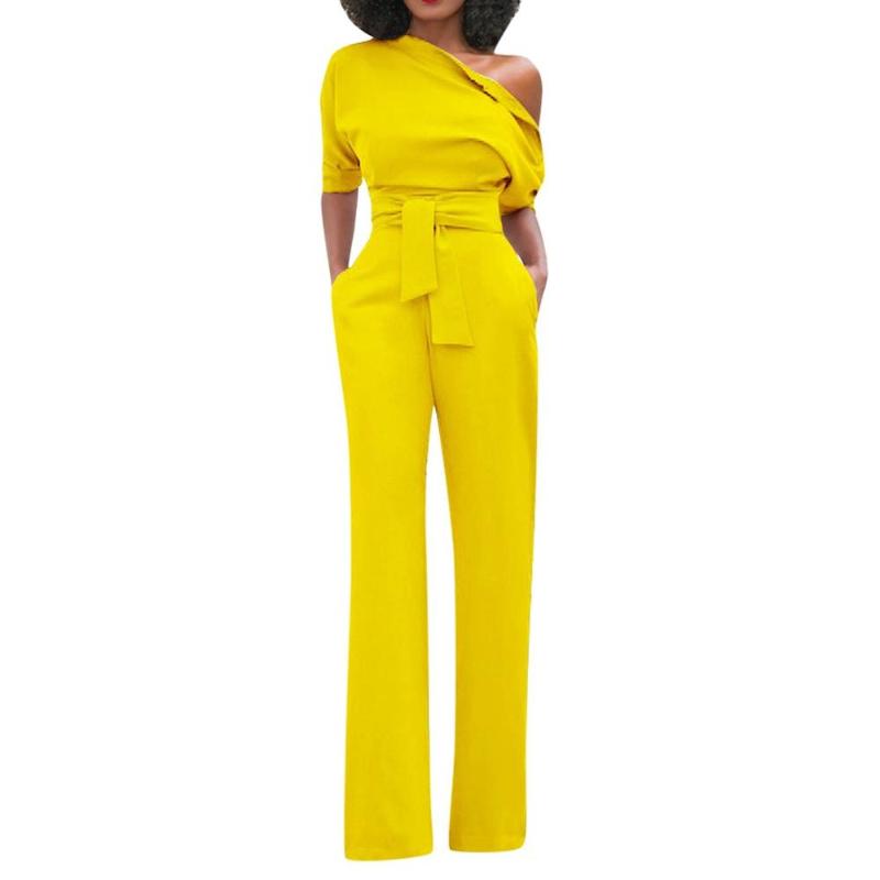 Women' Jumpsuits & Rompers Jumpsuit Women Summer Fashion Elegant Sexy Bodysuit Off Belt Shoulder Overalls Combinaison Femme Kombinezon, Black
Women' Jumpsuits & Rompers Jumpsuit Women Summer Fashion Elegant Sexy Bodysuit Off Belt Shoulder Overalls Combinaison Femme Kombinezon, Black