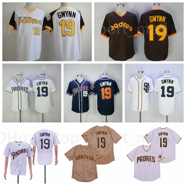 1978 1982 Retror Baseball 19 Tony Gwynn Vintage Jersey Pinstripe Retire Team Cooperstown Flexbase Cool Base Pullover White Brown Navy Blue
1978 1982 Retror Baseball 19 Tony Gwynn Vintage Jersey Pinstripe Retire Team Cooperstown Flexbase Cool Base Pullover White Brown Navy Blue