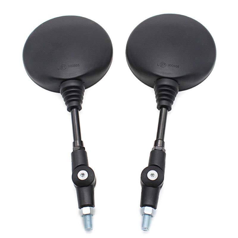 Motobike Foldable Round 10MM Scooter Rear Mirror Hand Tools Mirrors Motocross Bike Rearview Motorcycle Accessories Vehicle Tool