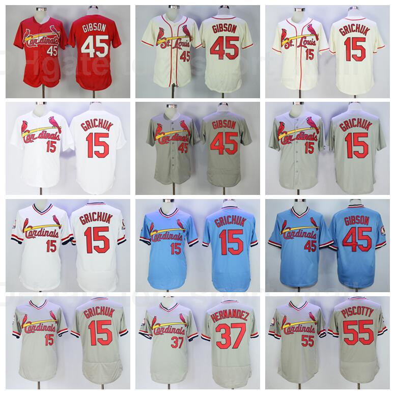 1982 1985 Retror Baseball Vintage 45 Bob Gibson Jersey 15 Randal Grichuk 37 Keith Hernandez Flexbase Cool Base Pullover Retire Top Quality, 15 blue
1982 1985 Retror Baseball Vintage 45 Bob Gibson Jersey 15 Randal Grichuk 37 Keith Hernandez Flexbase Cool Base Pullover Retire Top Quality, 15 blue