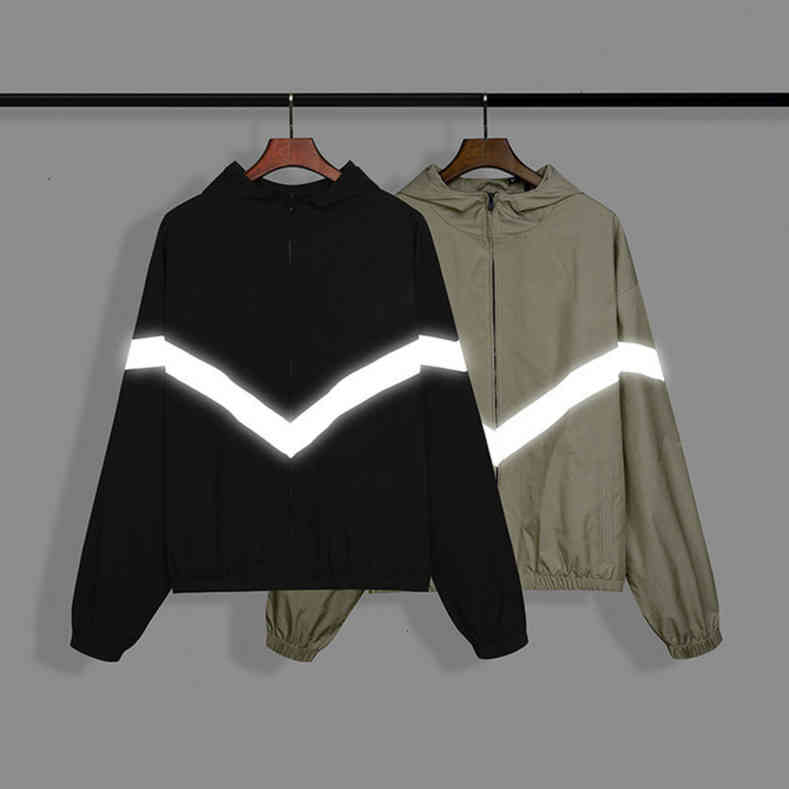 Reflective coat jacket Designer fashion street style tracksuit Loose and thick high quality fo QU, Do not sell
Reflective coat jacket Designer fashion street style tracksuit Loose and thick high quality fo QU, Do not sell