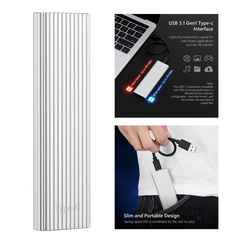 External Hard Drives SSDUSB3.1 Gen2 500G 1TB 2TB SSD USB3.0 Tablet, Mobile Phone And Computer Dual-purpose Drive
External Hard Drives SSDUSB3.1 Gen2 500G 1TB 2TB SSD USB3.0 Tablet, Mobile Phone And Computer Dual-purpose Drive