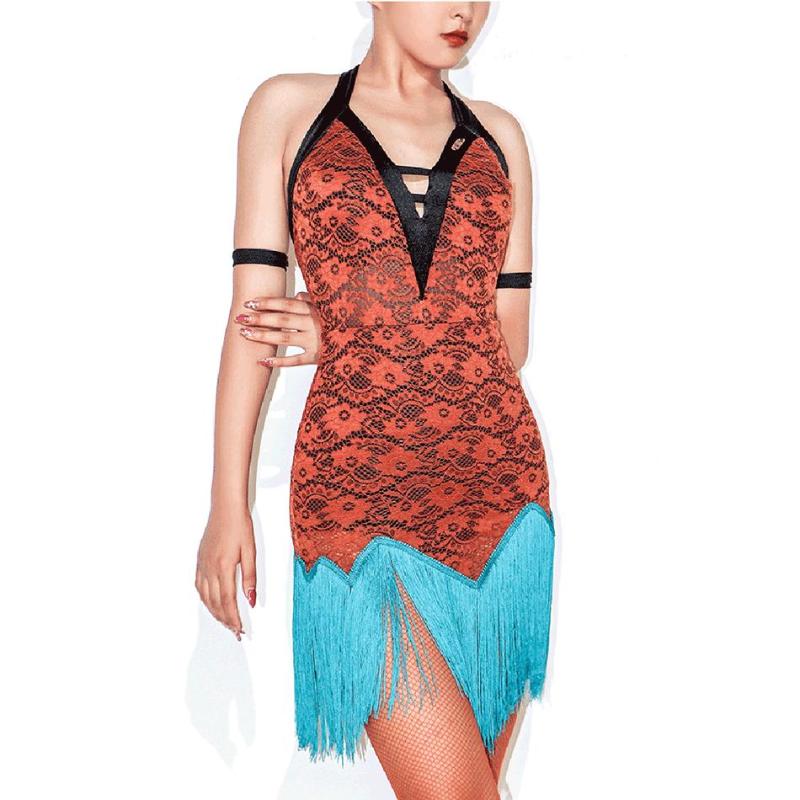 Stage Wear 2021 TL819 Female Latin Dance Dress Women Striped Bare Back Tassel Design Suit Belly Ballroom Performamnce, Black;red
Stage Wear 2021 TL819 Female Latin Dance Dress Women Striped Bare Back Tassel Design Suit Belly Ballroom Performamnce, Black;red