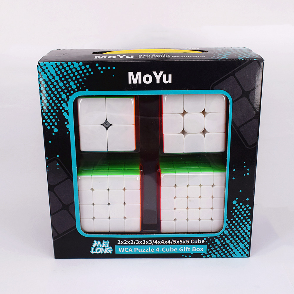 MoYu 2x2x2 3x3x3 4x4x4 5x5x5 magic cube Gift Box meilong 2x2 3x3 4x4 5x5 speed cube puzzle cubo magico L0226
MoYu 2x2x2 3x3x3 4x4x4 5x5x5 magic cube Gift Box meilong 2x2 3x3 4x4 5x5 speed cube puzzle cubo magico L0226