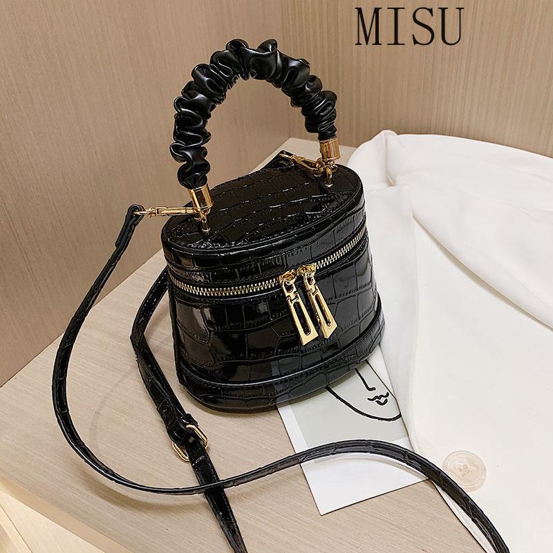 Luxury Handbag Women Bag Leather Bucket Bags For Women Crossbody Shoulder Bag Stone Pattern Female Handle Purse Female Bolso, Solid color brown
Luxury Handbag Women Bag Leather Bucket Bags For Women Crossbody Shoulder Bag Stone Pattern Female Handle Purse Female Bolso, Solid color brown