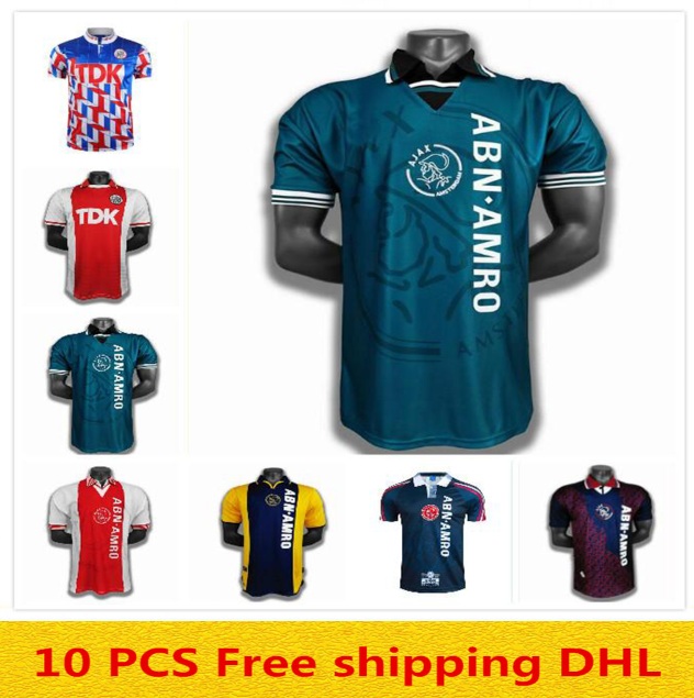 1994 1995 Ajax retro soccer jersey 94 95 96 RIJKAARD KLUIVERT LITMANEN SEEDORF DAVIDS OVERMARS 04 05 football 1989 shirt BABEL 97 98 99 2000, Black;yellow
1994 1995 Ajax retro soccer jersey 94 95 96 RIJKAARD KLUIVERT LITMANEN SEEDORF DAVIDS OVERMARS 04 05 football 1989 shirt BABEL 97 98 99 2000, Black;yellow