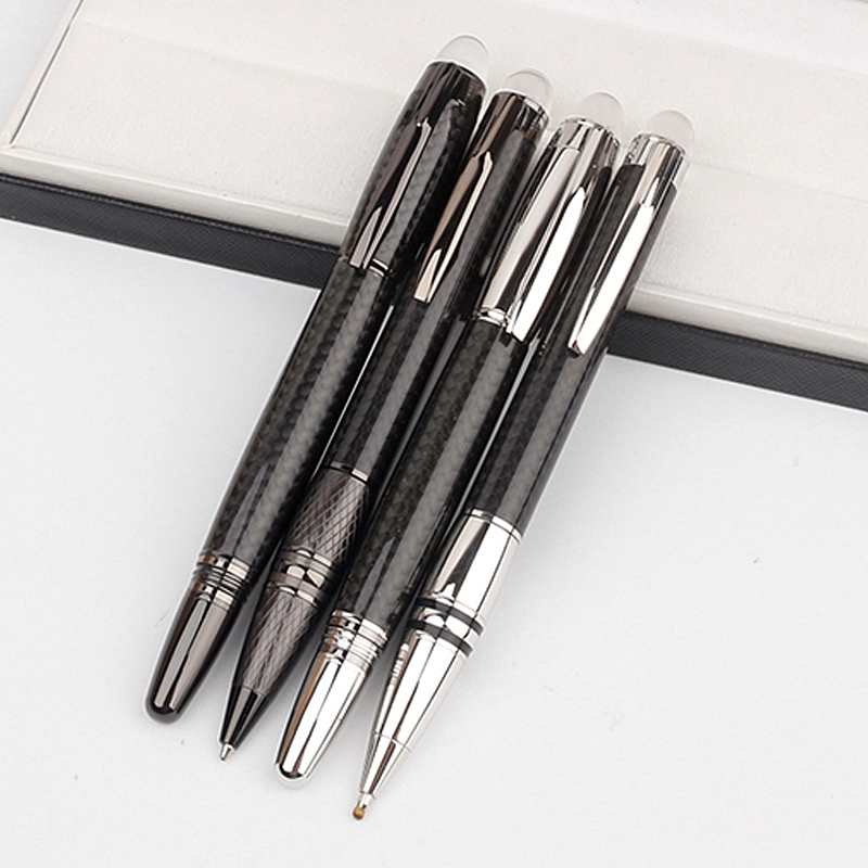 Top Luxury Black Carbon fiber Roller ball pen Ballpoint pens stationery office business supplies Writing smooth High quality, Blue;orange
Top Luxury Black Carbon fiber Roller ball pen Ballpoint pens stationery office business supplies Writing smooth High quality, Blue;orange