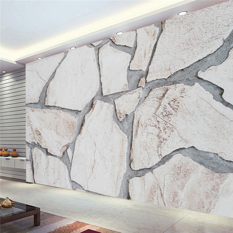 Custom Wallpaper 3D Marble Photo Wall Mural Living Room Wall Paper Modern Creative Art Home Decor