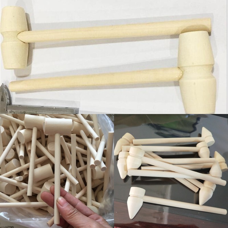 Mini Wooden Hammer Wood Mallets For Seafood Lobster Crab Shell Leather Crafts Jewelry Crafts Dollhouse Playing House Supplie 508 V2
Mini Wooden Hammer Wood Mallets For Seafood Lobster Crab Shell Leather Crafts Jewelry Crafts Dollhouse Playing House Supplie 508 V2