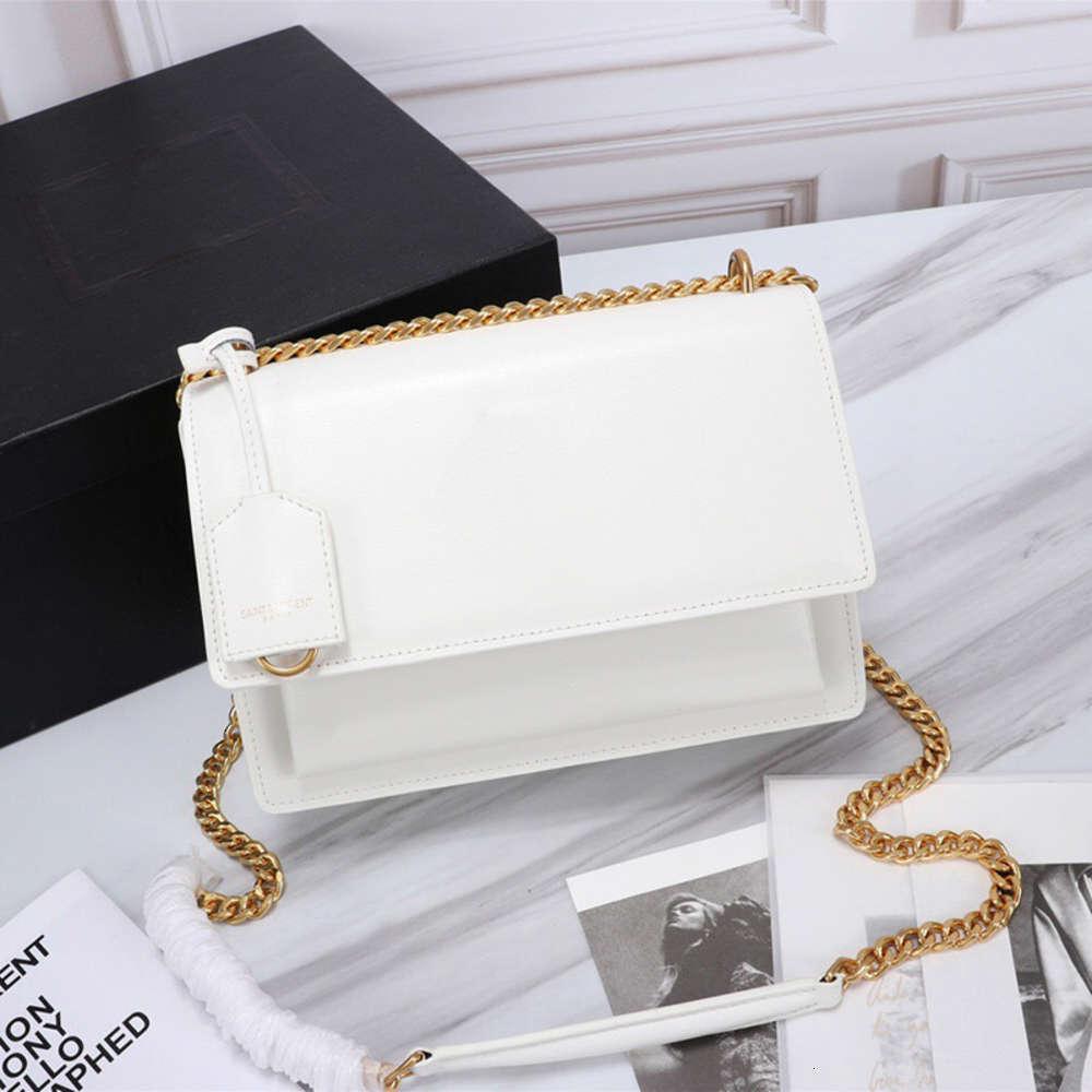 Designer bag crossbody High quality chain White flap SUNSET leather women shoulder With box DNX ysls, Burgundy silver chain
Designer bag crossbody High quality chain White flap SUNSET leather women shoulder With box DNX ysls, Burgundy silver chain