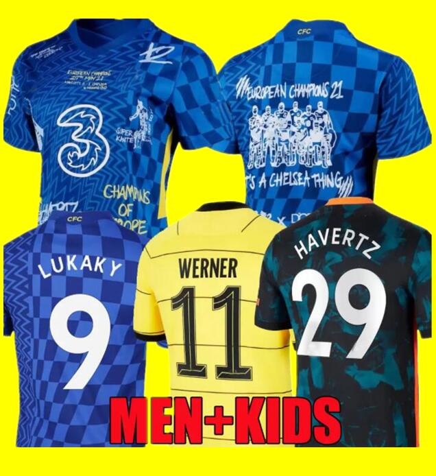 21 22 cfc LUKAKU soccer jerseys limited-edition WERNER HAVERTZ ZIYECH football shirt PULISIC Jorginho Camiseta 2021 KANTE Men Kids kit Speci, Black;yellow
21 22 cfc LUKAKU soccer jerseys limited-edition WERNER HAVERTZ ZIYECH football shirt PULISIC Jorginho Camiseta 2021 KANTE Men Kids kit Speci, Black;yellow