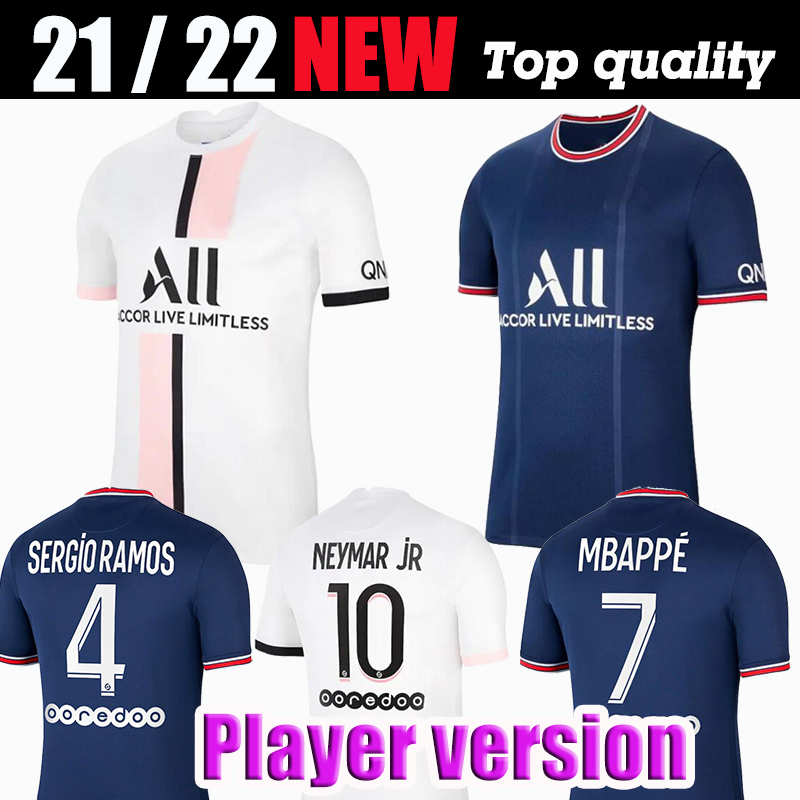 Player version 21 22 MBAPPE KEAN soccer jerseys SERGIO RAMOS VERRATTI 2021 2022 MARQUINHOS KIMPEMBE DI MARIA HAKIMI tops men shirt and kids sets maillots de football
Player version 21 22 MBAPPE KEAN soccer jerseys SERGIO RAMOS VERRATTI 2021 2022 MARQUINHOS KIMPEMBE DI MARIA HAKIMI tops men shirt and kids sets maillots de football