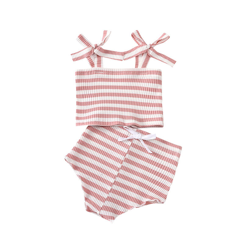 2021 New Fashion Toddler Girl Clothes Suit Summer Clothing Grils Sets Cotton Sling Stripes Tops+shorts Baby Outfit 6-24 Months Jbds, Red
2021 New Fashion Toddler Girl Clothes Suit Summer Clothing Grils Sets Cotton Sling Stripes Tops+shorts Baby Outfit 6-24 Months Jbds, Red