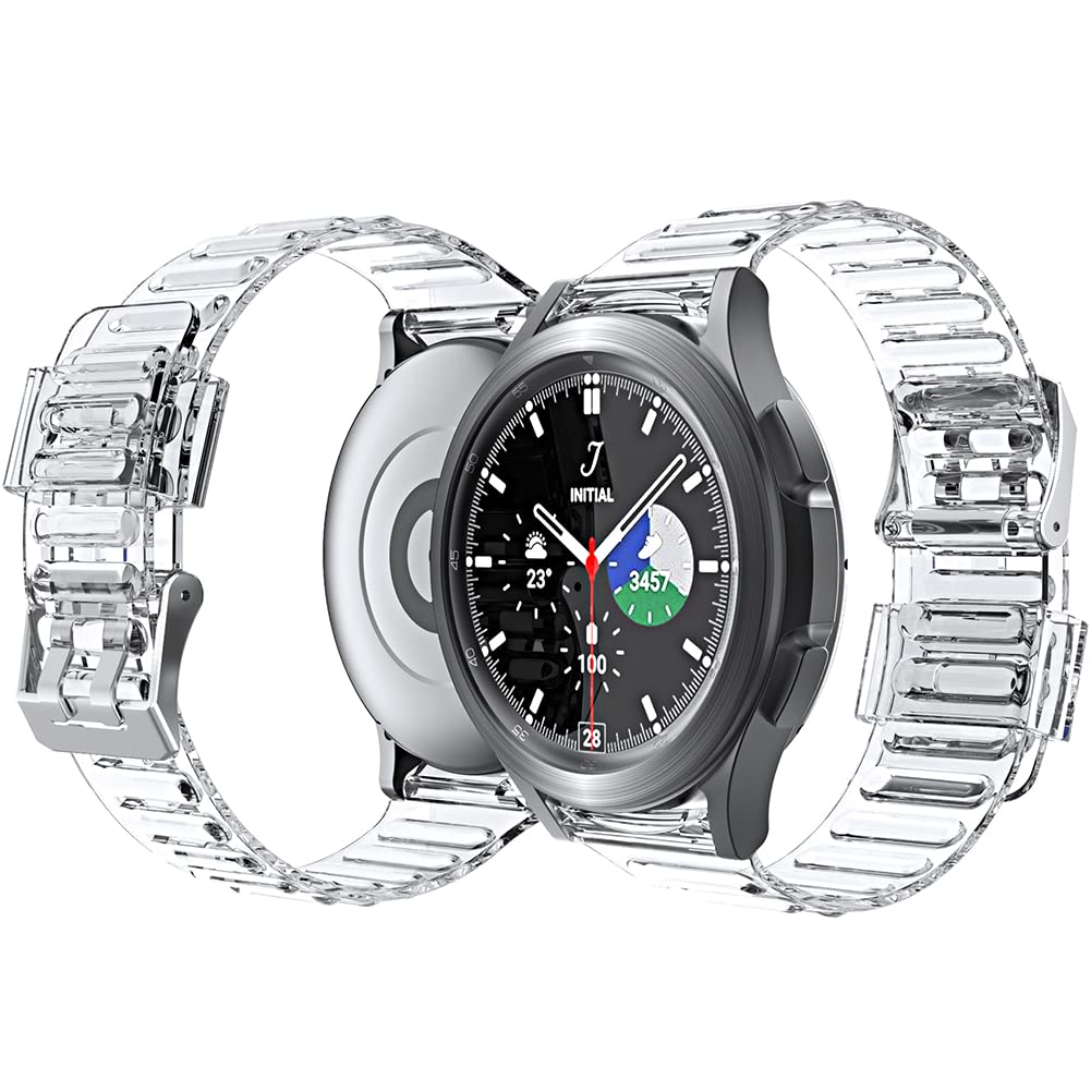 Transparent Band for Samsung Galaxy Watch 4/Classic/46mm/42mm/40mm/44mm TPU Rugged Case+bracelet correa Galaxy Watch 4 strap
Transparent Band for Samsung Galaxy Watch 4/Classic/46mm/42mm/40mm/44mm TPU Rugged Case+bracelet correa Galaxy Watch 4 strap
