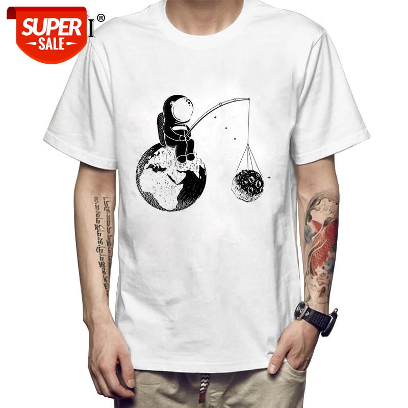 XIN YI Men Fashion Casual Top Quality 100%cotton short sleeve Funny design astronaut printing men Tshirt o-neck knitted t shirts #6b14, White;black
XIN YI Men Fashion Casual Top Quality 100%cotton short sleeve Funny design astronaut printing men Tshirt o-neck knitted t shirts #6b14, White;black
