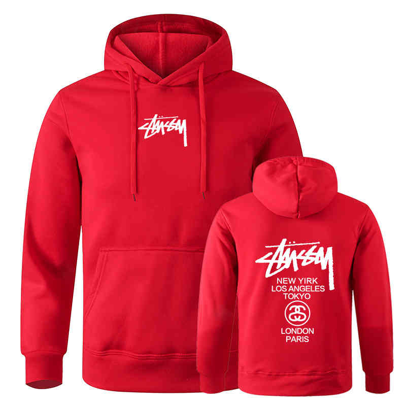 Hoodie Chaopai stussy Autumn Winter Fleece long sleeve sweater and women's loose classic coat, Black
Hoodie Chaopai stussy Autumn Winter Fleece long sleeve sweater and women's loose classic coat, Black