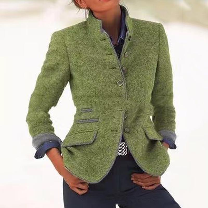 Women's Jackets Solid Color Stand Collar Button Jacket Elegant Casual Winter Outdoor Office Top Slim Clothes 2021 Chic Retro, Black;brown
Women's Jackets Solid Color Stand Collar Button Jacket Elegant Casual Winter Outdoor Office Top Slim Clothes 2021 Chic Retro, Black;brown