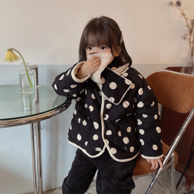 Jackets 2021 Arrival Girls Boys Dots Thicken Coat Double-sides Winter Full Sleeve Fashion Kids Coats 2-7 Years HS295, Blue;gray
Jackets 2021 Arrival Girls Boys Dots Thicken Coat Double-sides Winter Full Sleeve Fashion Kids Coats 2-7 Years HS295, Blue;gray
