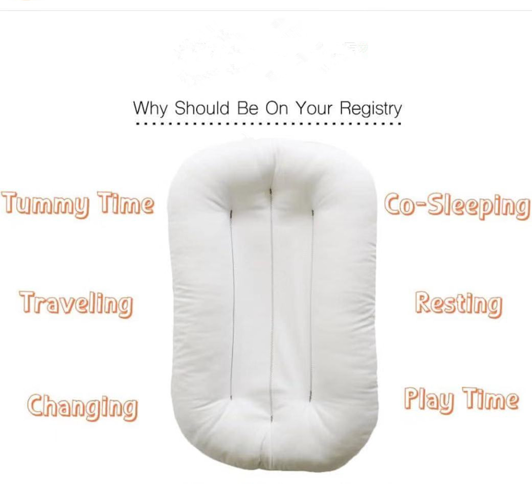 75*45cm Baby Nest Bed Newborn Portable Crib Travel Bed Infant Toddler Cotton Cradle Baby Bed Bassinet Bumper
75*45cm Baby Nest Bed Newborn Portable Crib Travel Bed Infant Toddler Cotton Cradle Baby Bed Bassinet Bumper