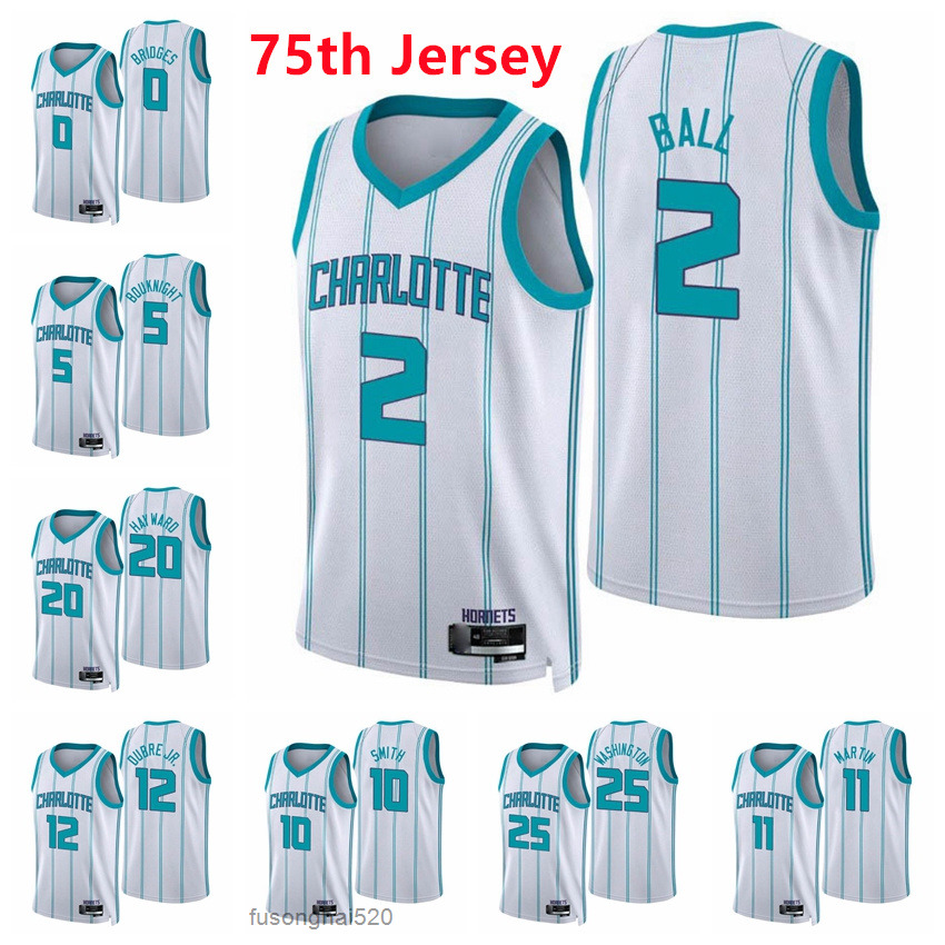 Custom Printed CharlotteHornetsMen LaMelo Ball 2 James Bouknight Gordon Hayward Kelly Oubre Jr. Miles Bridges Terry Rozier III Jones 2021/22 75th Diamond 
Custom Printed CharlotteHornetsMen LaMelo Ball 2 James Bouknight Gordon Hayward Kelly Oubre Jr. Miles Bridges Terry Rozier III Jones 2021/22 75th Diamond