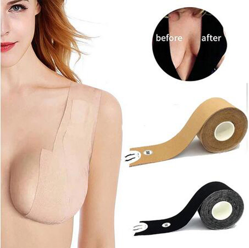 1Roll Body Invisible Nipple Cover Breast Lifting Tape Push Up Stick Up Lift Boob Tape Women Breast Silicone Breast Stickers, Black;white
1Roll Body Invisible Nipple Cover Breast Lifting Tape Push Up Stick Up Lift Boob Tape Women Breast Silicone Breast Stickers, Black;white