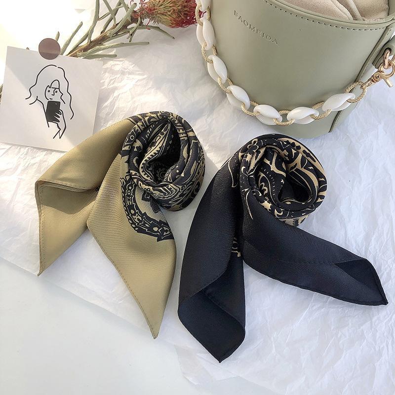 53cm Silk Square Neck Scarf For Women Foulard Female Hijab Headband Neckerchief Scarves Bandana Lady Shawl Wrap 2021, Blue;gray
53cm Silk Square Neck Scarf For Women Foulard Female Hijab Headband Neckerchief Scarves Bandana Lady Shawl Wrap 2021, Blue;gray