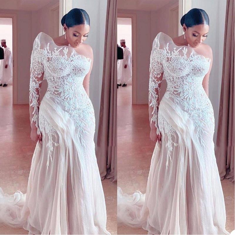 Charming Mermaid Wedding Dress 2021 vetido de novia One Shoulder Lace Wedding Gowns Custom Made Women Bridal Dresses, Red
Charming Mermaid Wedding Dress 2021 vetido de novia One Shoulder Lace Wedding Gowns Custom Made Women Bridal Dresses, Red