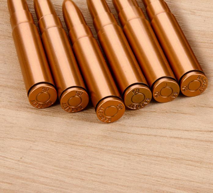 Rocket Shape Bullet Ballpoint Pen Roller Ball Pens Kids Office School Students Gift Party Favor Stationery Gold