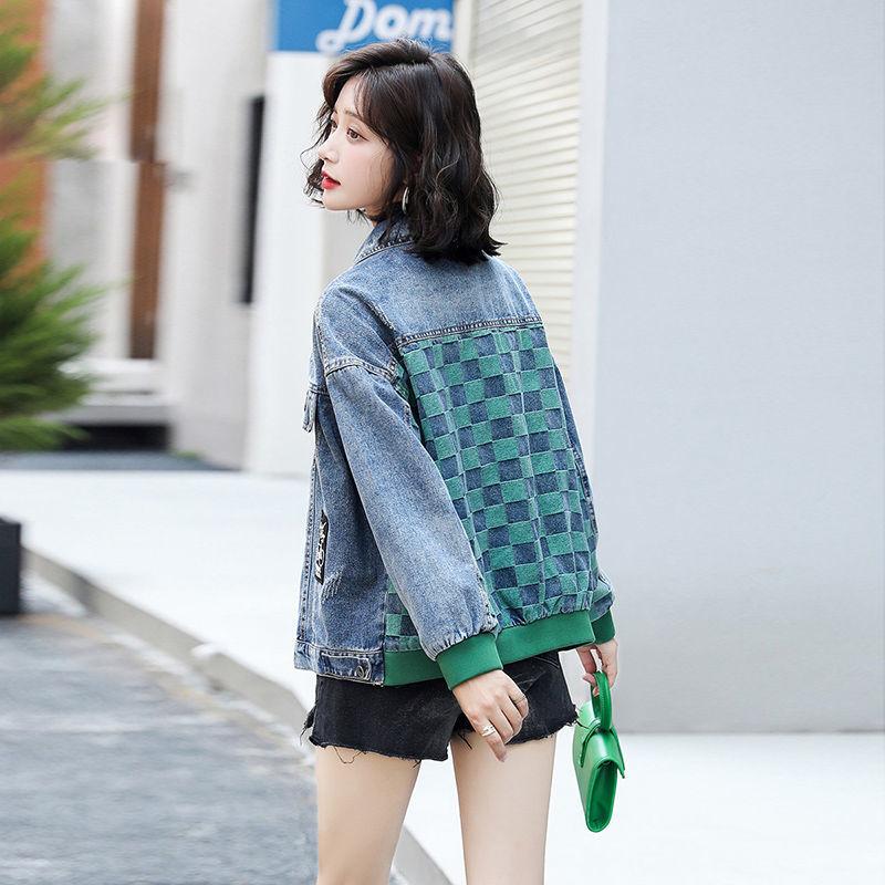 Women's Jackets Woman Oversized Denim Jacket Female Loose Style Print Coat Outfits Tops Casual Long Sleeve Outerwear Vintage A13, Black;brown
Women's Jackets Woman Oversized Denim Jacket Female Loose Style Print Coat Outfits Tops Casual Long Sleeve Outerwear Vintage A13, Black;brown