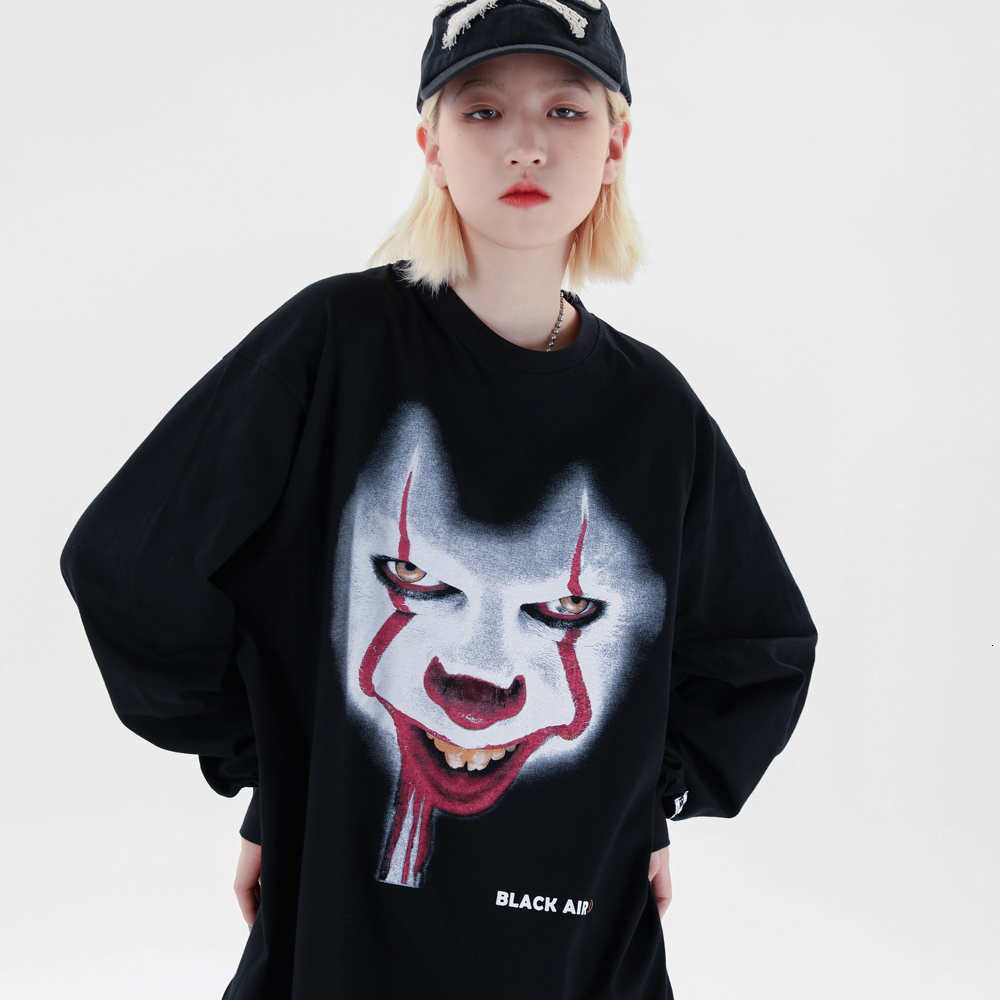 2021 New Autumn Oversized Long Sleeve Graphic Shirt Harajuku Wolf Print Men/women Clothing Hip Hop Streetwear T-shirts Cotton Male Tops 7y4s, Black
2021 New Autumn Oversized Long Sleeve Graphic Shirt Harajuku Wolf Print Men/women Clothing Hip Hop Streetwear T-shirts Cotton Male Tops 7y4s, Black