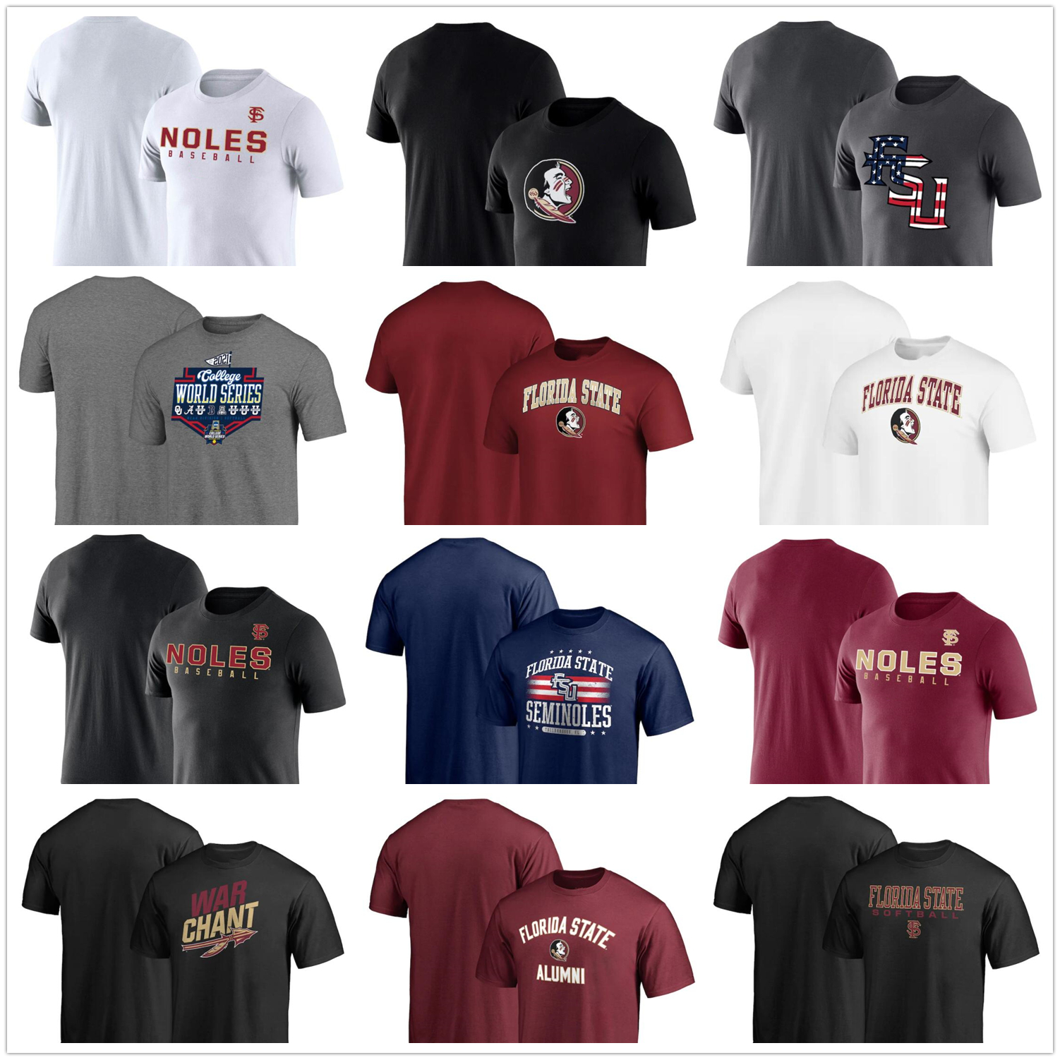 NCAA Florida State Seminoles Hometown Collection T Shirt Cotton cloth Round collar printing, As pics 
NCAA Florida State Seminoles Hometown Collection T Shirt Cotton cloth Round collar printing, As pics