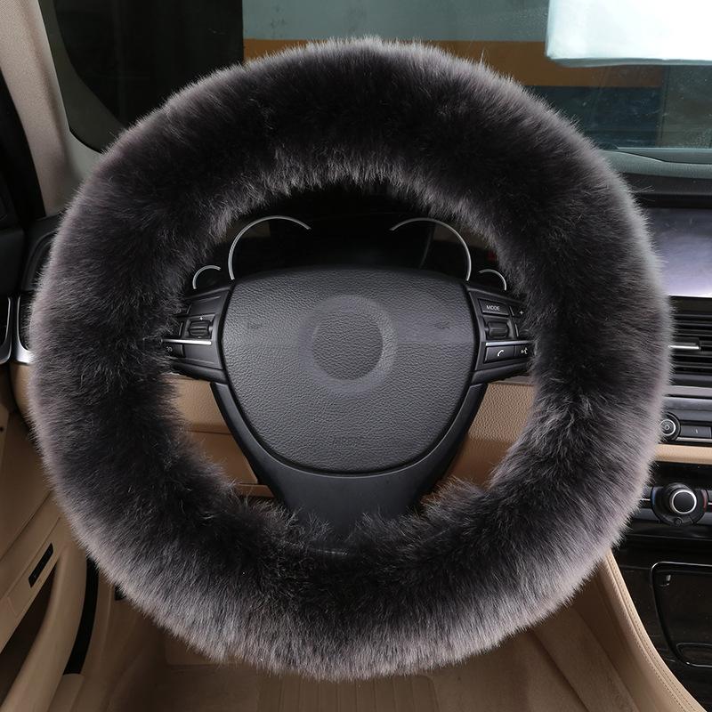 Steering Wheel Covers Car Sheep Wool Cover Warm Winter Long Hair Austrilia Real Universal Fit For 35-42cm Wheels D Shape
Steering Wheel Covers Car Sheep Wool Cover Warm Winter Long Hair Austrilia Real Universal Fit For 35-42cm Wheels D Shape