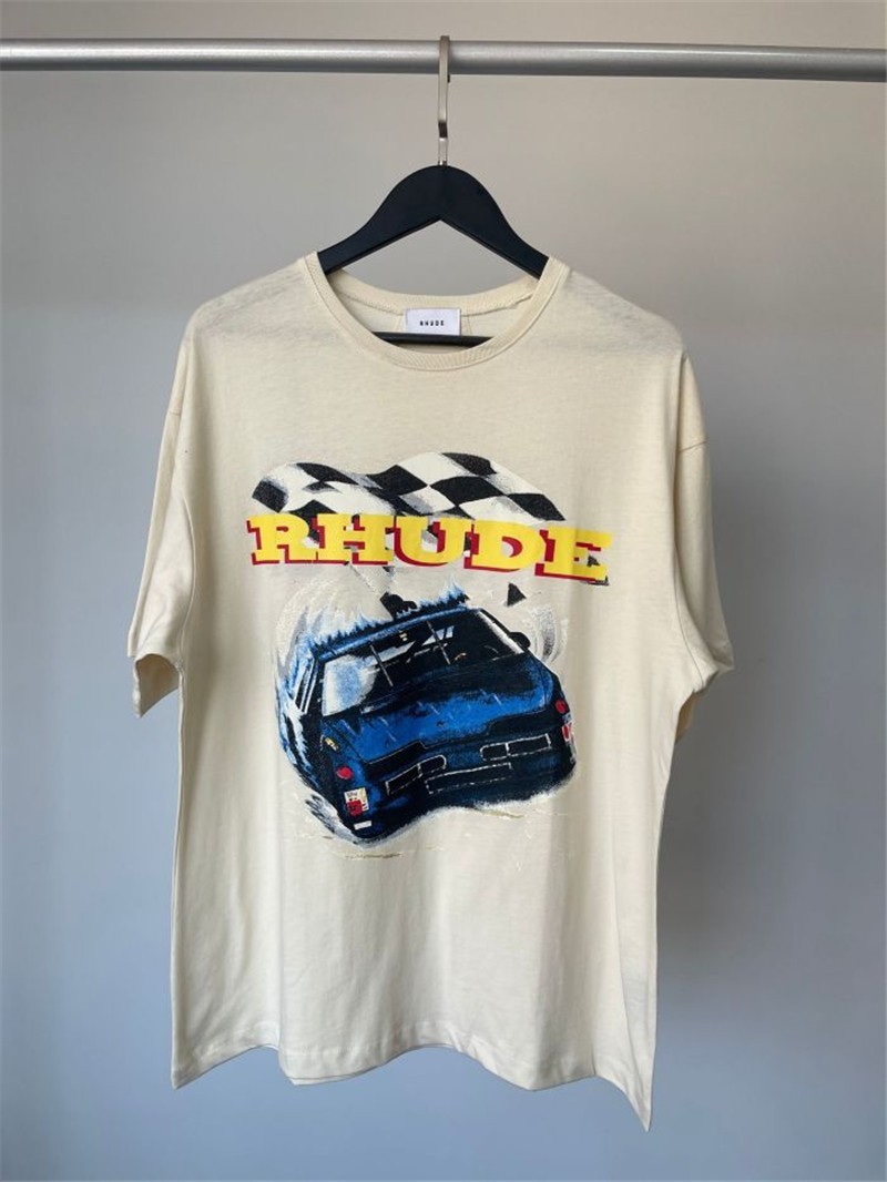 Mannen Vrouwen Hoge Kwaliteit Formule Auto Grafische Afdrukken Rhude Tee Racing T-shirt, White;black
Mannen Vrouwen Hoge Kwaliteit Formule Auto Grafische Afdrukken Rhude Tee Racing T-shirt, White;black