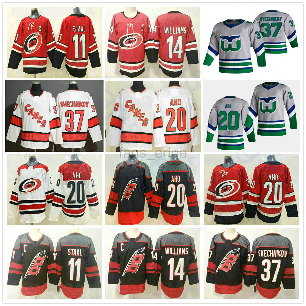 2021 Reverse Retro Carolina Hurricanes #20 Sebastian Aho Jersey 37 Andrei Svechnikov 53 Jeff Skinner 11 Staal 14 Justin Williams Jerseys, As picture men size
2021 Reverse Retro Carolina Hurricanes #20 Sebastian Aho Jersey 37 Andrei Svechnikov 53 Jeff Skinner 11 Staal 14 Justin Williams Jerseys, As picture men size