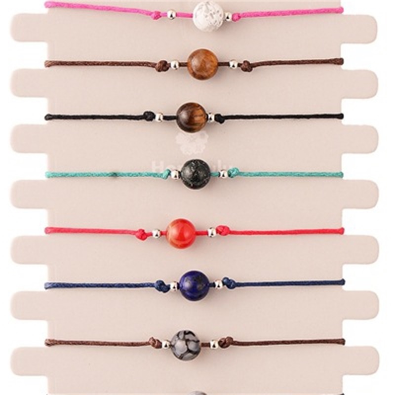 12pcs/Sets Natural Stone Handmade Woven Charms Bracelets Bangles for Women Adjustable Rope Wristband Jewelry Children Birthday Gift 3636 Q2, Black
12pcs/Sets Natural Stone Handmade Woven Charms Bracelets Bangles for Women Adjustable Rope Wristband Jewelry Children Birthday Gift 3636 Q2, Black