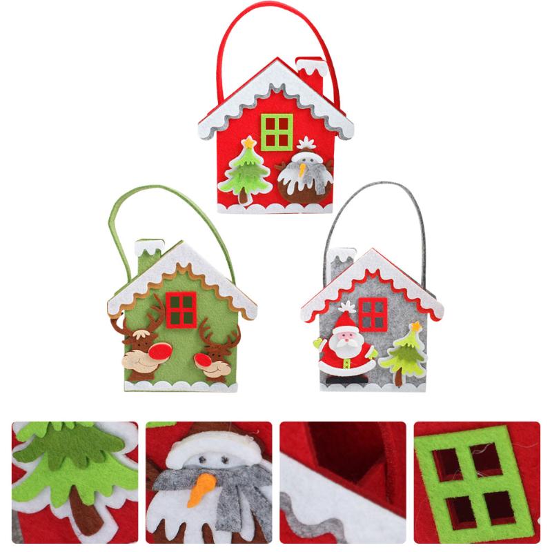 Christmas Decorations 3Pcs Lovely Cloth Art Bags Xmas Pattern Nougat Candy Snack (Random Style)
Christmas Decorations 3Pcs Lovely Cloth Art Bags Xmas Pattern Nougat Candy Snack (Random Style)