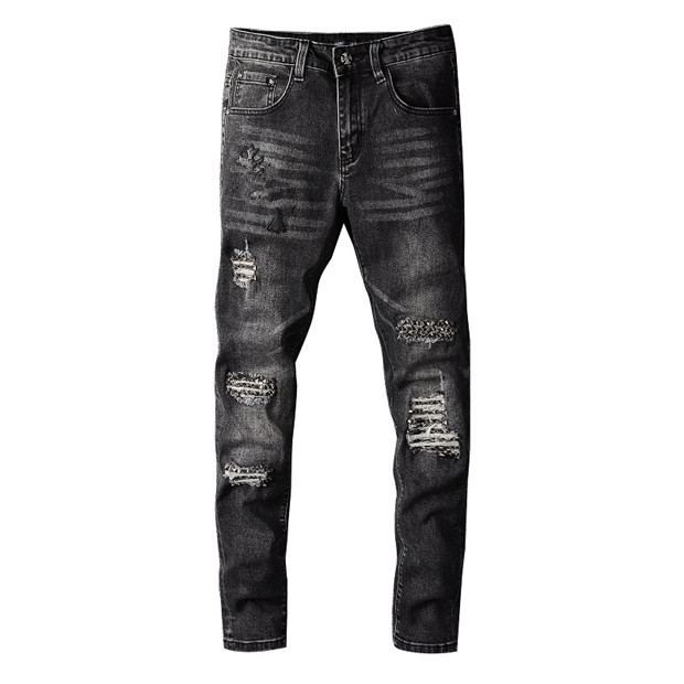 New Design Mens Designer Jeans Slim-leg Vintage Fold Bleached Style Hole Fashion Mens Jeans Slim Motorcycle Biker Causal Mens Hip Hop Pants, Blue
New Design Mens Designer Jeans Slim-leg Vintage Fold Bleached Style Hole Fashion Mens Jeans Slim Motorcycle Biker Causal Mens Hip Hop Pants, Blue