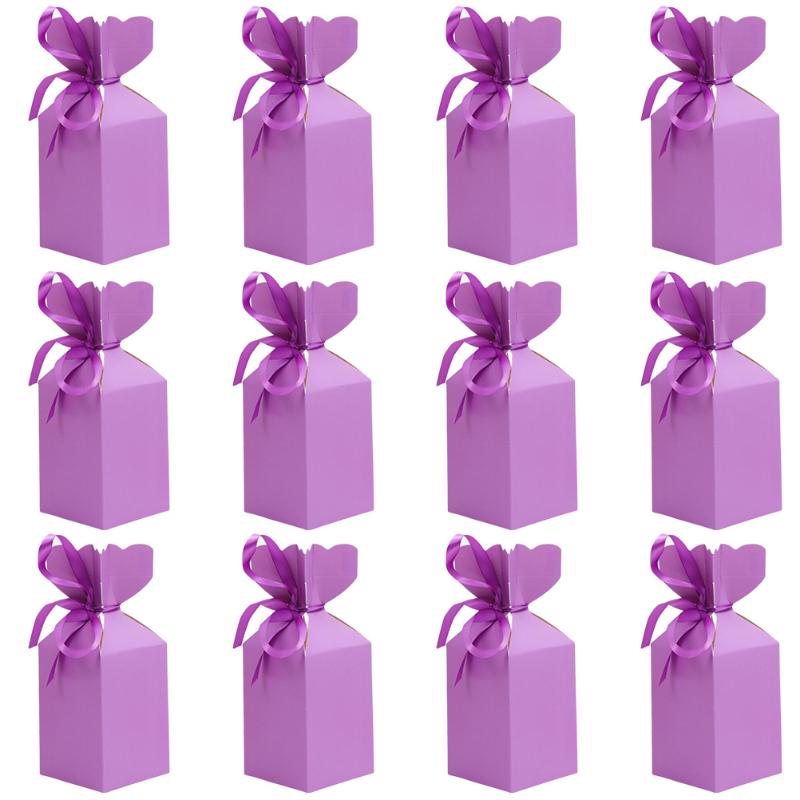 Gift Wrap 25pcs Wedding Favor Boxes Candy Wrapping Party Storage Cases (Violet)
Gift Wrap 25pcs Wedding Favor Boxes Candy Wrapping Party Storage Cases (Violet)