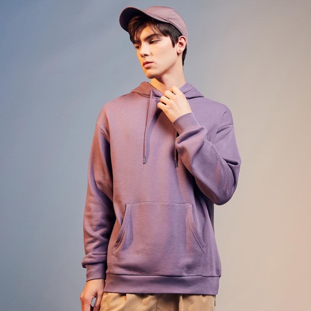 Metersbonwe Spring Base Hoodies Male Hooded Sweatshirts High Quality Solid Color Fashion Unisex Skateboard Hoodies 201020