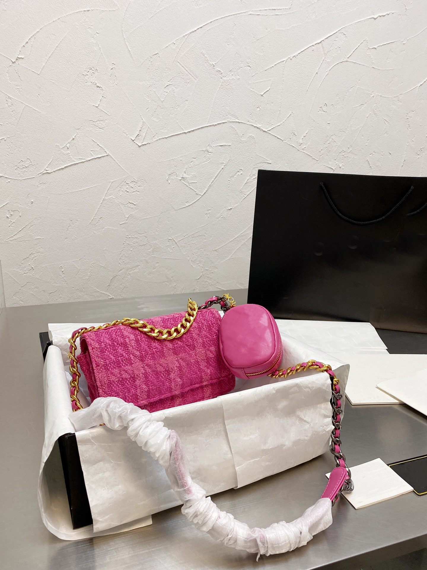 Autumn Classic Double Tweed Bags Multi Quilted Chains Cross body Shoulder Totes+ Luxury Famous Designer Handbags, Make up the difference
Autumn Classic Double Tweed Bags Multi Quilted Chains Cross body Shoulder Totes+ Luxury Famous Designer Handbags, Make up the difference