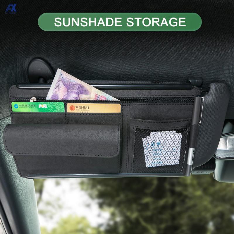 Car Organizer Sun Visor Glasses Storage Bag Interior Auto Sunshade Plate Sunglasses For Card Holder Accessory
Car Organizer Sun Visor Glasses Storage Bag Interior Auto Sunshade Plate Sunglasses For Card Holder Accessory